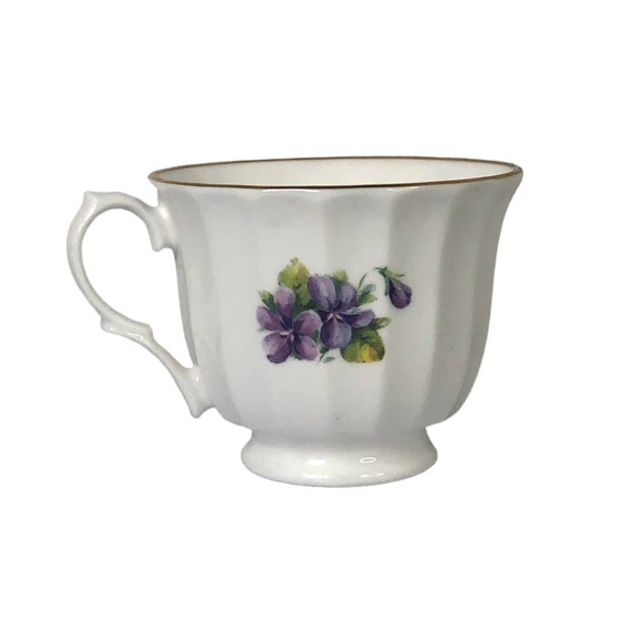 Crown Trent Teacup and Saucer - Picture 6 of 12